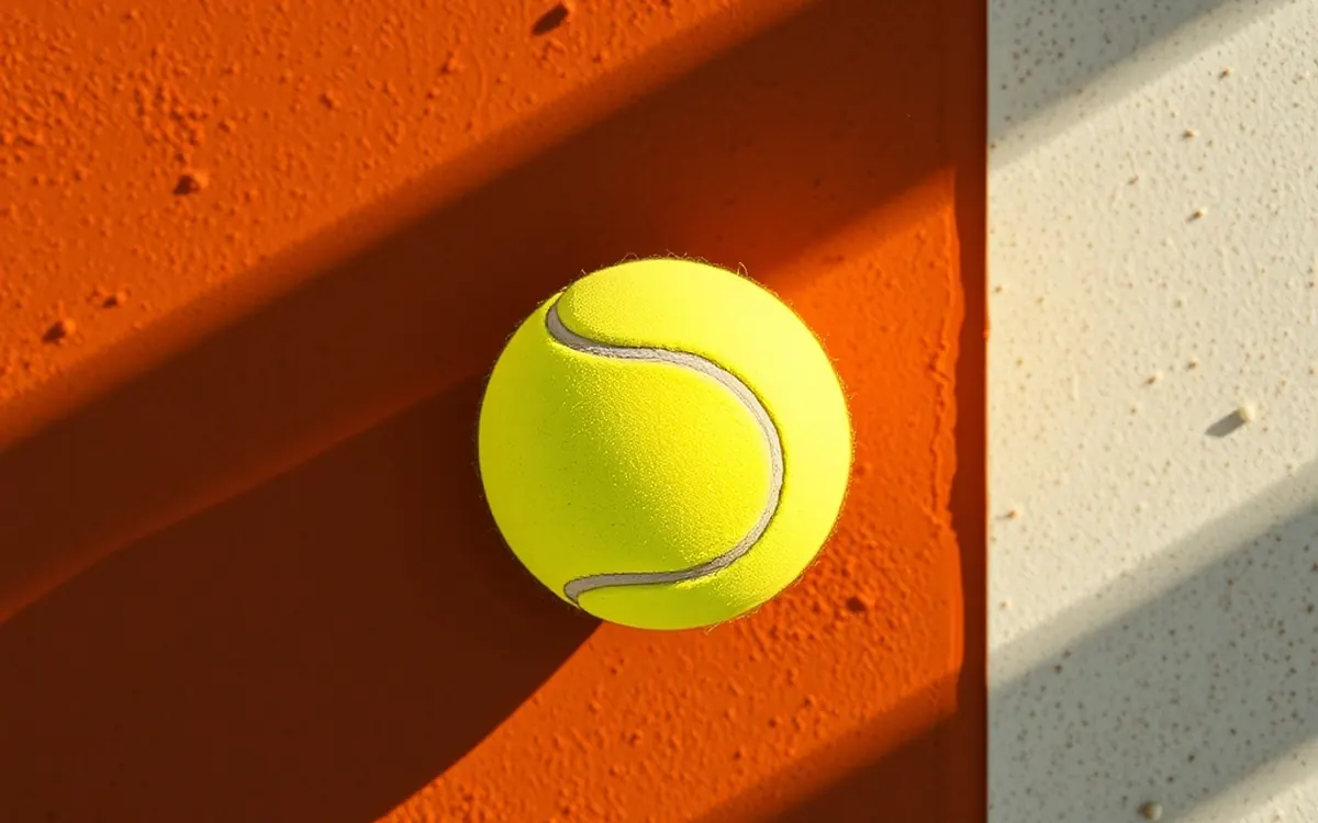 Pallina da tennis sulla terra rossa, scommesse sul tennis nei siti non AAMS